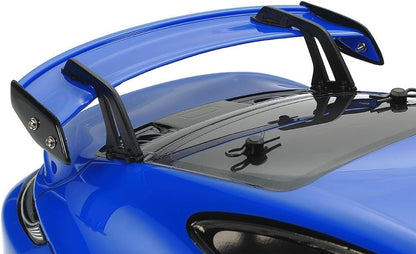 Tamiya 47496 1:10 RC Porsche 911 GT3 (992) Blue TT-02 Remote Control Car, RC Vehicle, Model Building, Kit for Assembly, Hobby, Crafts, RC Model Making