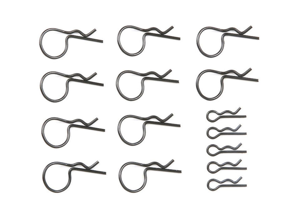 Tamiya Body clips size/clear.