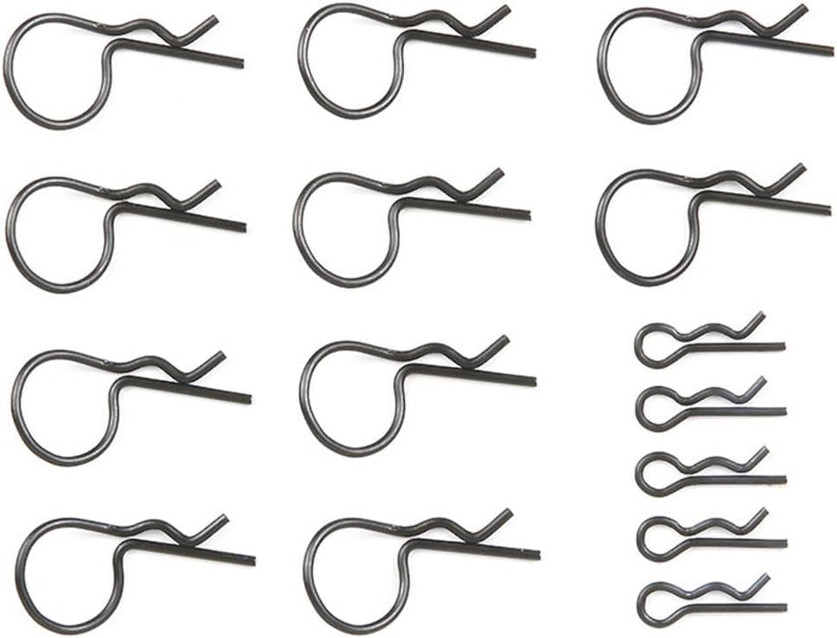 Tamiya Body clips size/clear.