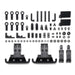 Tamiya 51711 BB-01 A Parts F Bumper Stay *2 1:10 RC Hop Up Part