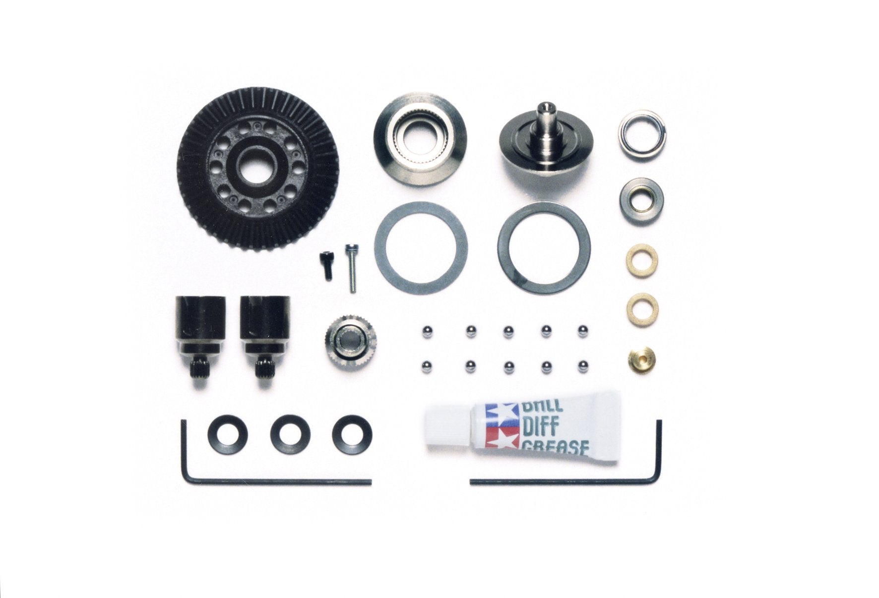 TAMIYA 300053663 - DF-02 Ball Differential Set, 1 Piece