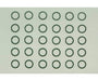 Tamiya 300053726 – Distanzscheib Set 6 mm (Pack of 3)