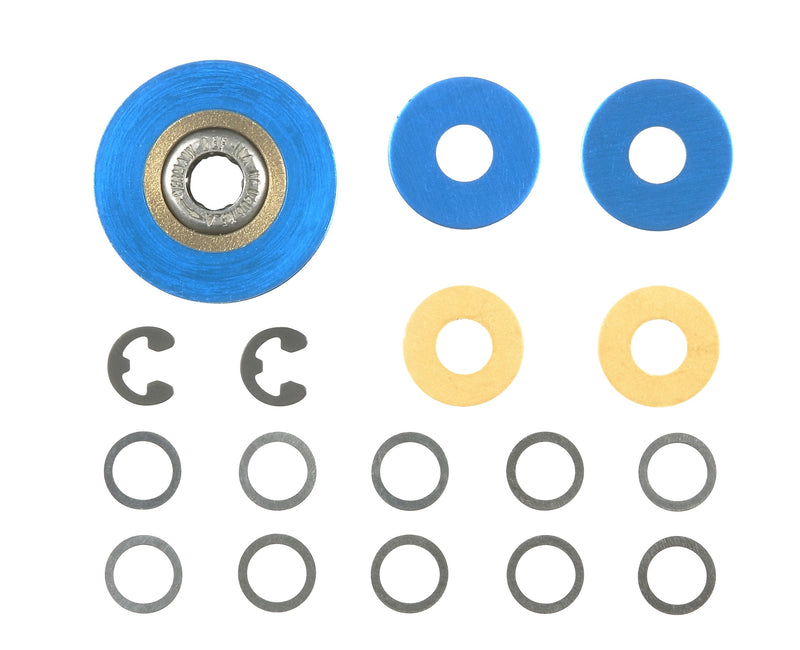 54302 Center One-Way Pulley Set 18T TA06 (japan import)