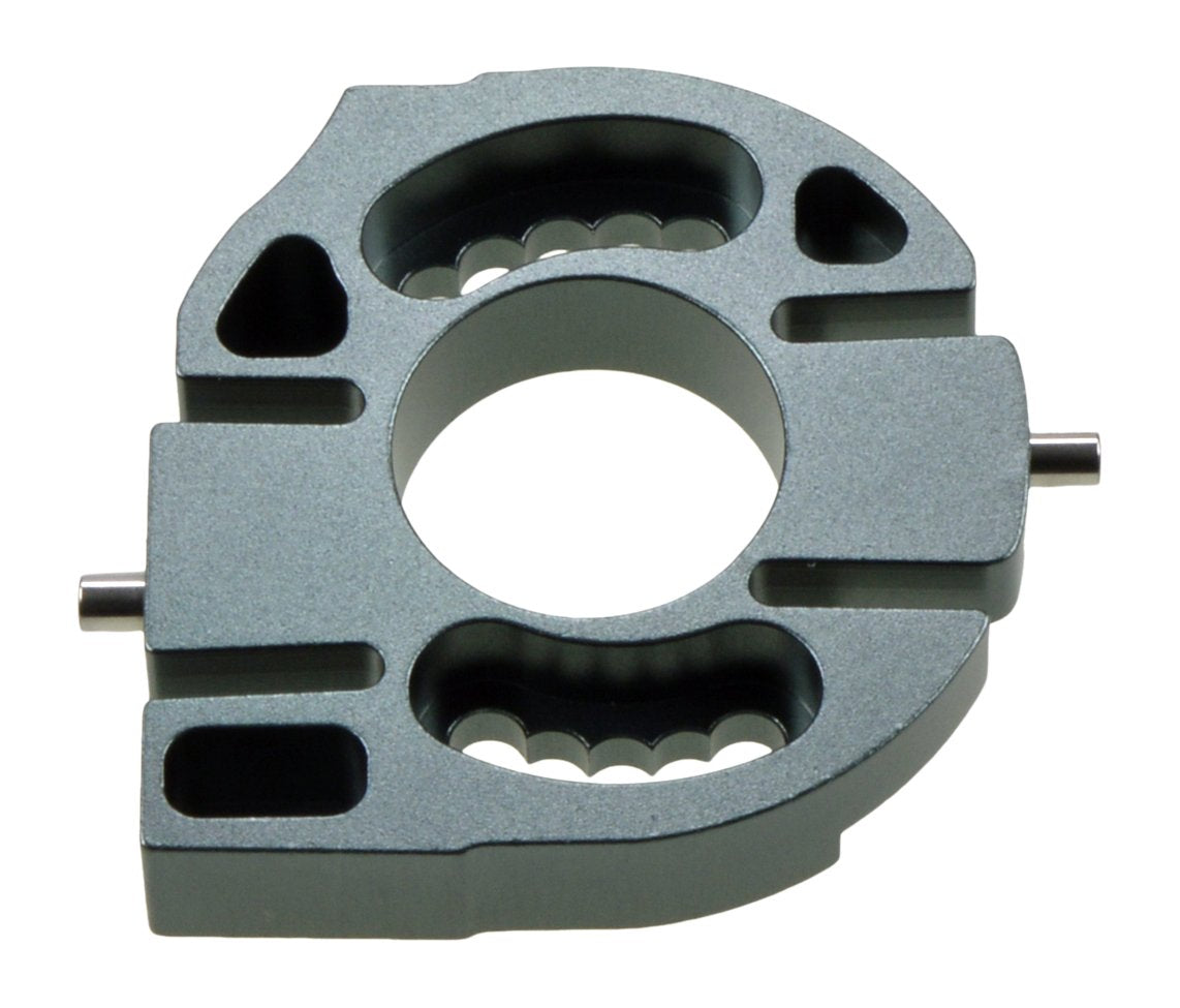 Tamiya/54665 01 Motorhalterung Gun Metal Anodised Aluminium
