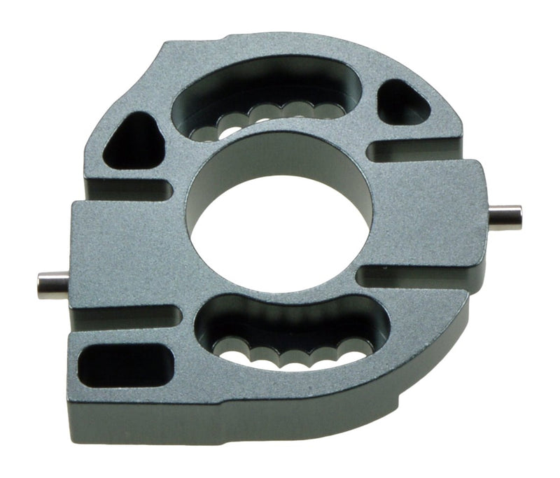 Tamiya/54665 01 Motorhalterung Gun Metal Anodised Aluminium