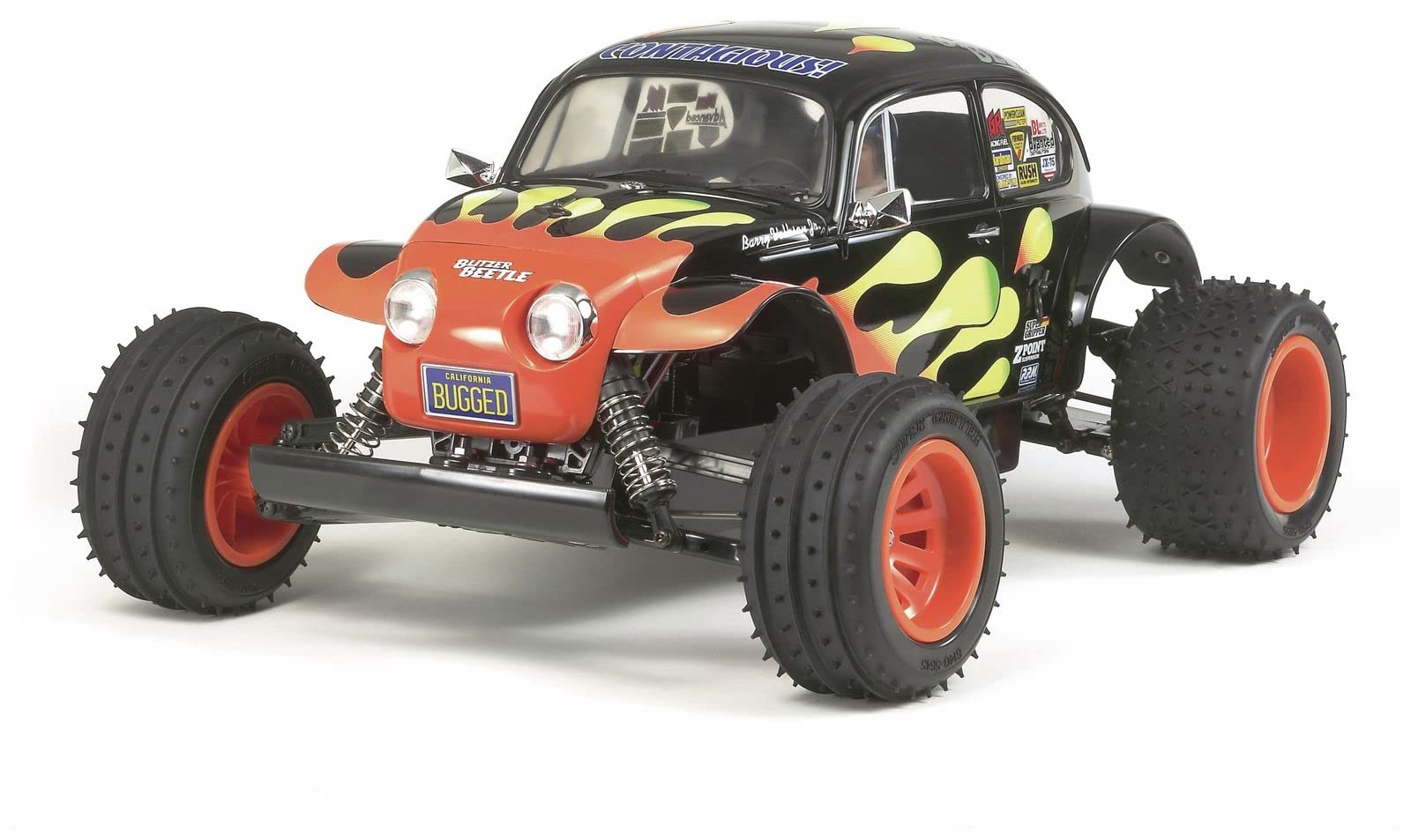 Tamiya TMYTAM58502 Volkswagen 58502 BLITZER Beetle, Black