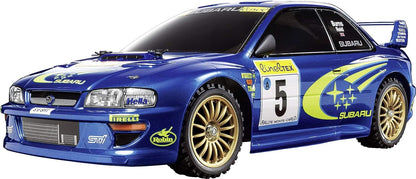 Tamiya 58632 – 1:10 RC Subaru Impreza MC 99 TT-02 Model Car & 300053068 Electric Motor 540 Sport Tuned + Electric Motor 540 Sport Tuned