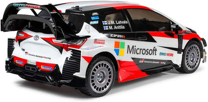 Tamiya Toyota RC 58659 Yaris Gazoo Racing WRC TT-02 1:10 Assembly Kit, Unvarnished
