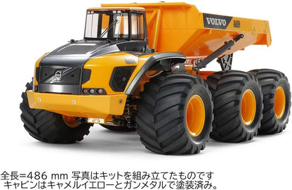TAMIYA 58676 Volvo 1:24 A60G Hauler 6x6 (G6-01), Remote Controlled Car, RC Vehicle, Model Building, Hobby Crafts