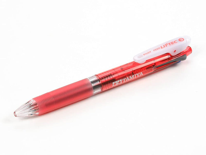 Changeable Colour Pen Clear Red