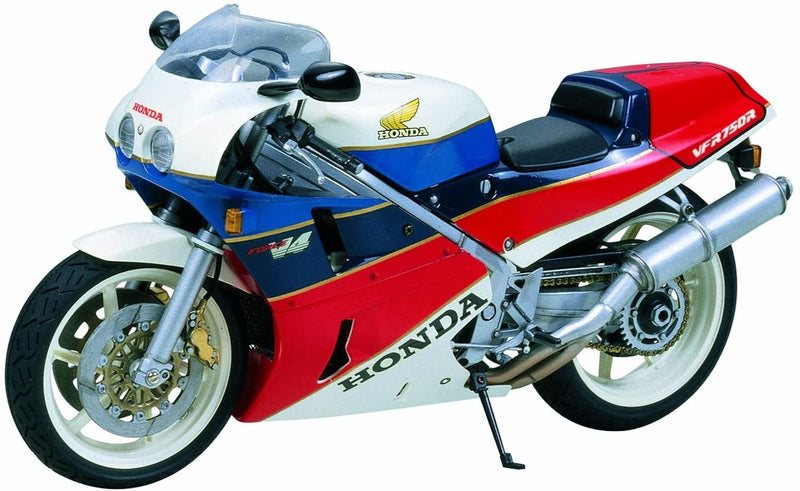 Tamiya 300014057 Honda 14057 VFR750R 1:12 Motorbike Model Kit, Brown