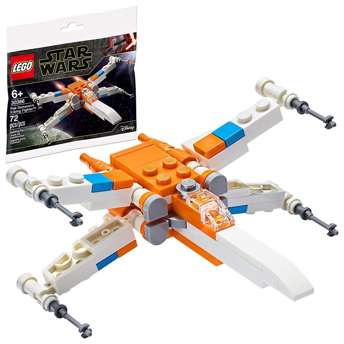 LEGO Disney Star Wars Poe Damerons X-Wing Fighter Polybag Set 30386 (Bagged)