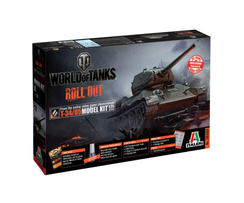 Italeri ITAW36509 World of Tanks Model kit, Multi