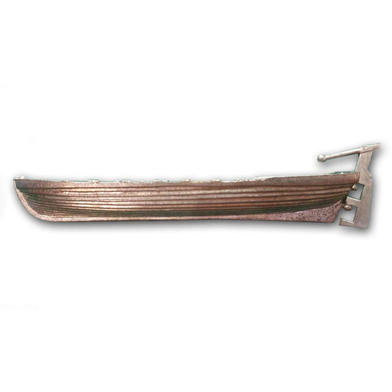 Wooden Model - Large Rowing Boat - 90 mm