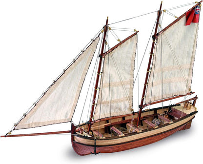 Artesanía Latina 19015. Wooden ship model HMS Endeavour Captain's Boat 1/50