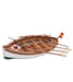 Artesanía Latina 19019. Wooden Ship Model Lifeboat of Spaniard Training Ship Juan Sebastián Elcano 1:35 Scale. Modeling Kit to Be Built