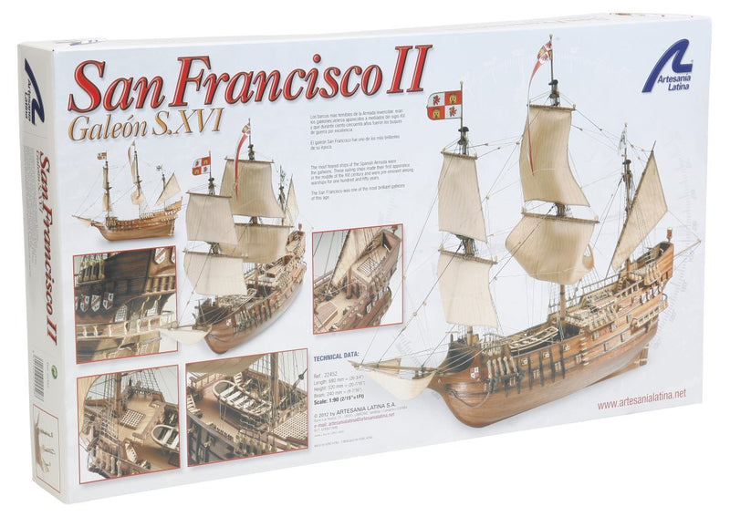 Artesania Latina Wooden Boat Kit. San Francisco II Ref: 22452