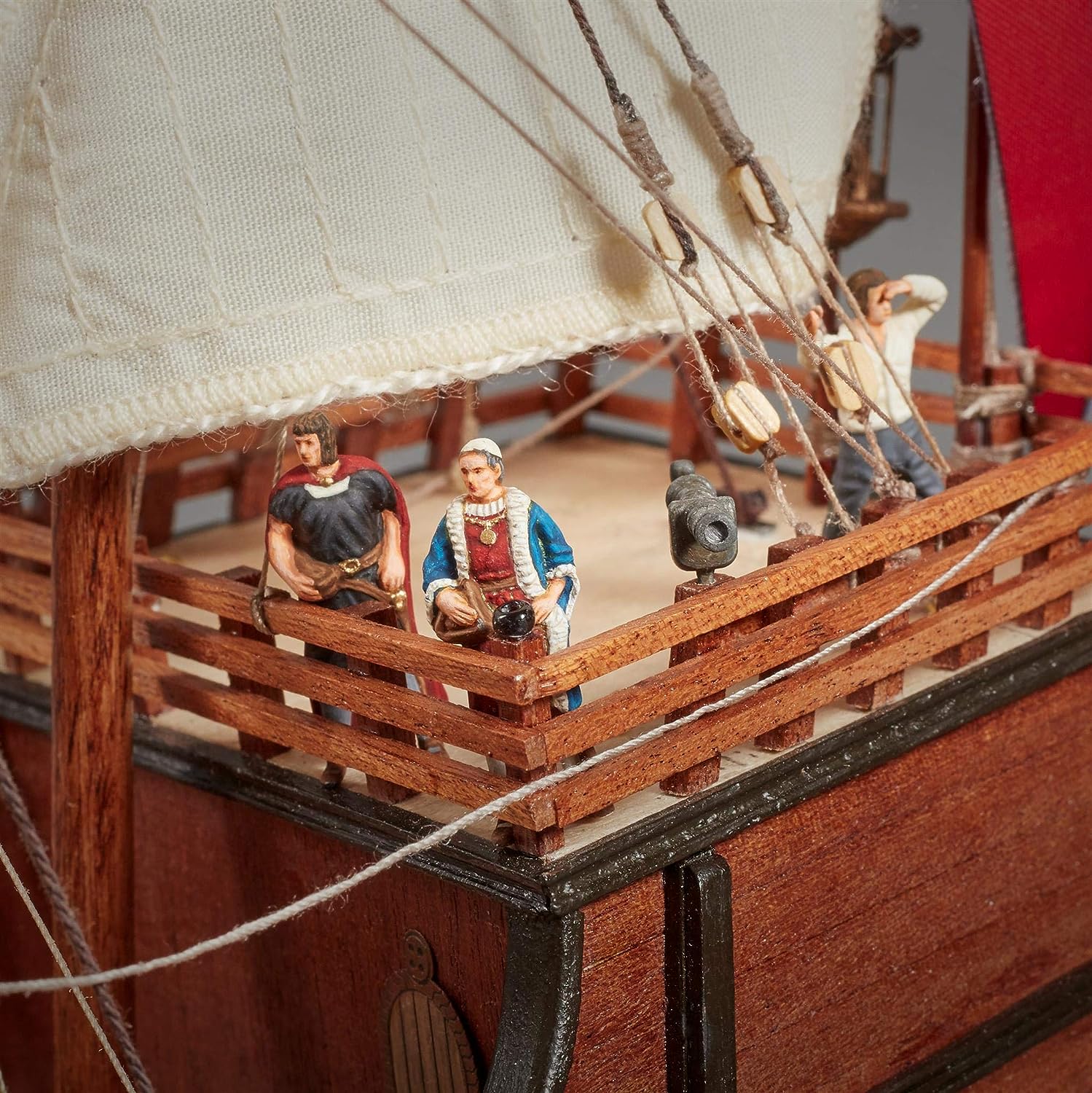 Artesanía Latina 22411F. Set of 10 Metal Figurines 1:65 for Galleons and Caravels