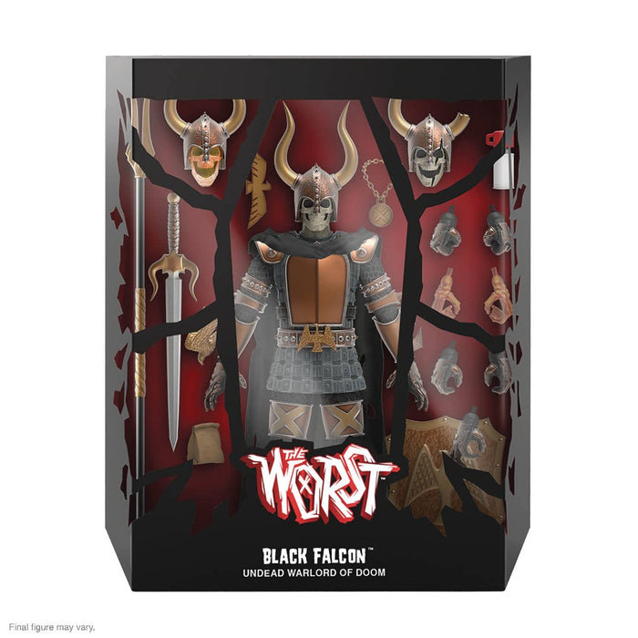 SUPER7 The Worst 18cm Ultimates Black Falcon Figure