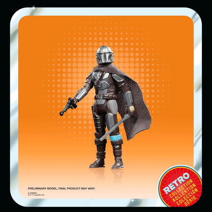 Star Wars Retro Collection The Mandalorian, Star Wars: The Book of Boba Fett 9.5-cm Action Figures