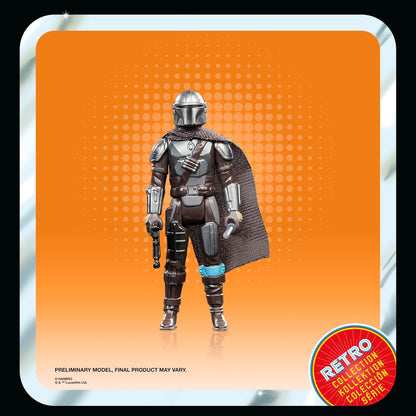 Star Wars Retro Collection The Mandalorian, Star Wars: The Book of Boba Fett 9.5-cm Action Figures