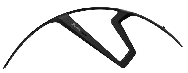 Polisport Set of Front + Rear Mudguard R-MUD 28" /32mm, Unisex-Adult, Black, Standard Size