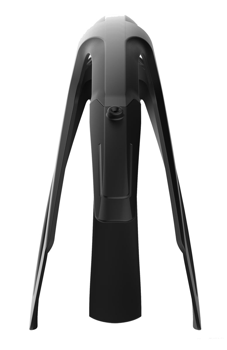 Polisport Set of Front + Rear Mudguard R-MUD 28" /32mm, Unisex-Adult, Black, Standard Size