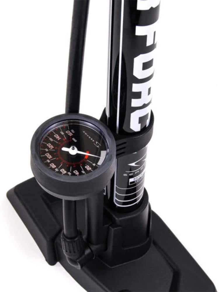 Serfas, Air Force 1 Floor Pump, Black