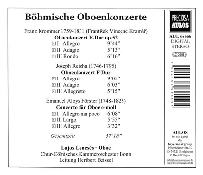 Böhmische Oboenkonzerte
