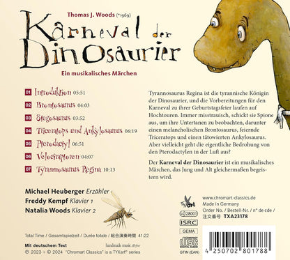 Thomas J. Woods: Karneval der Dinosaurier (Ein musikalisches Märchen)