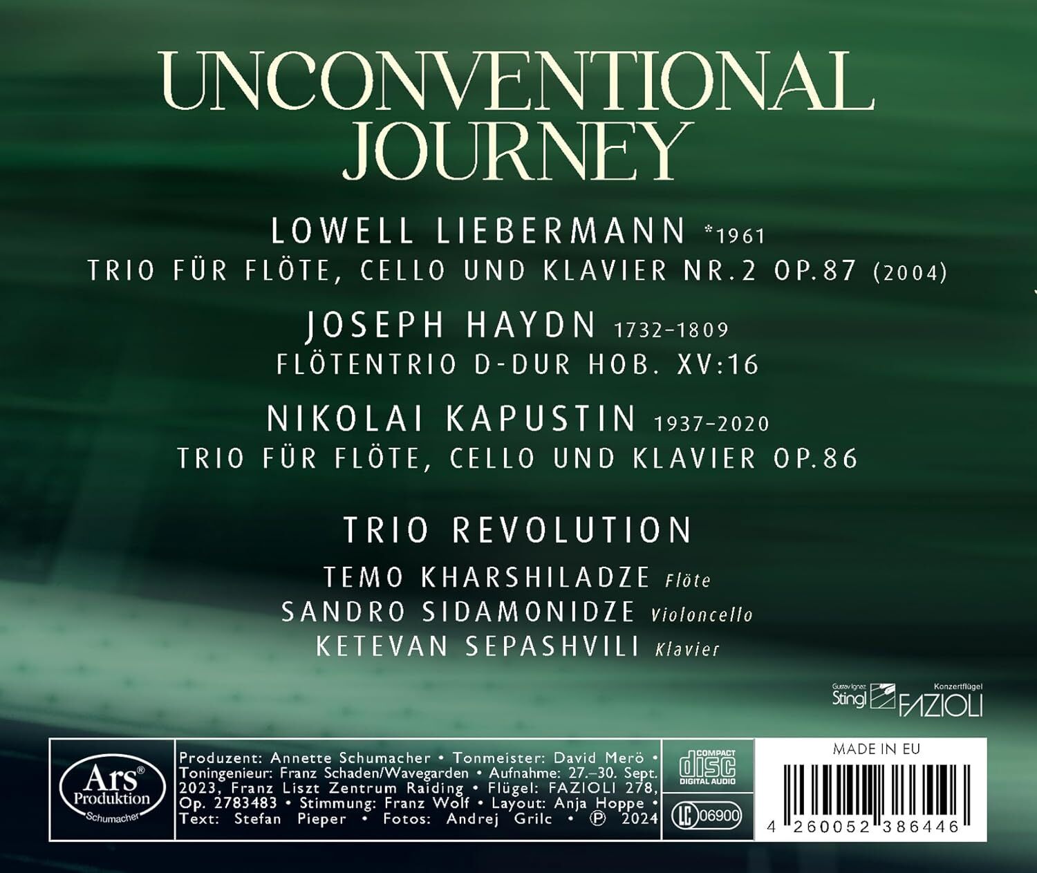 Liebermann/Haydn/Kapustin: Unconventional Journey