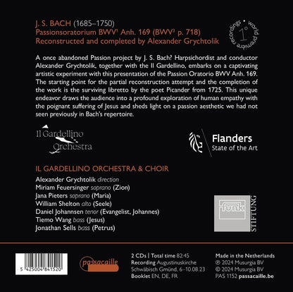 J.S. Bach: Passionsoratorium