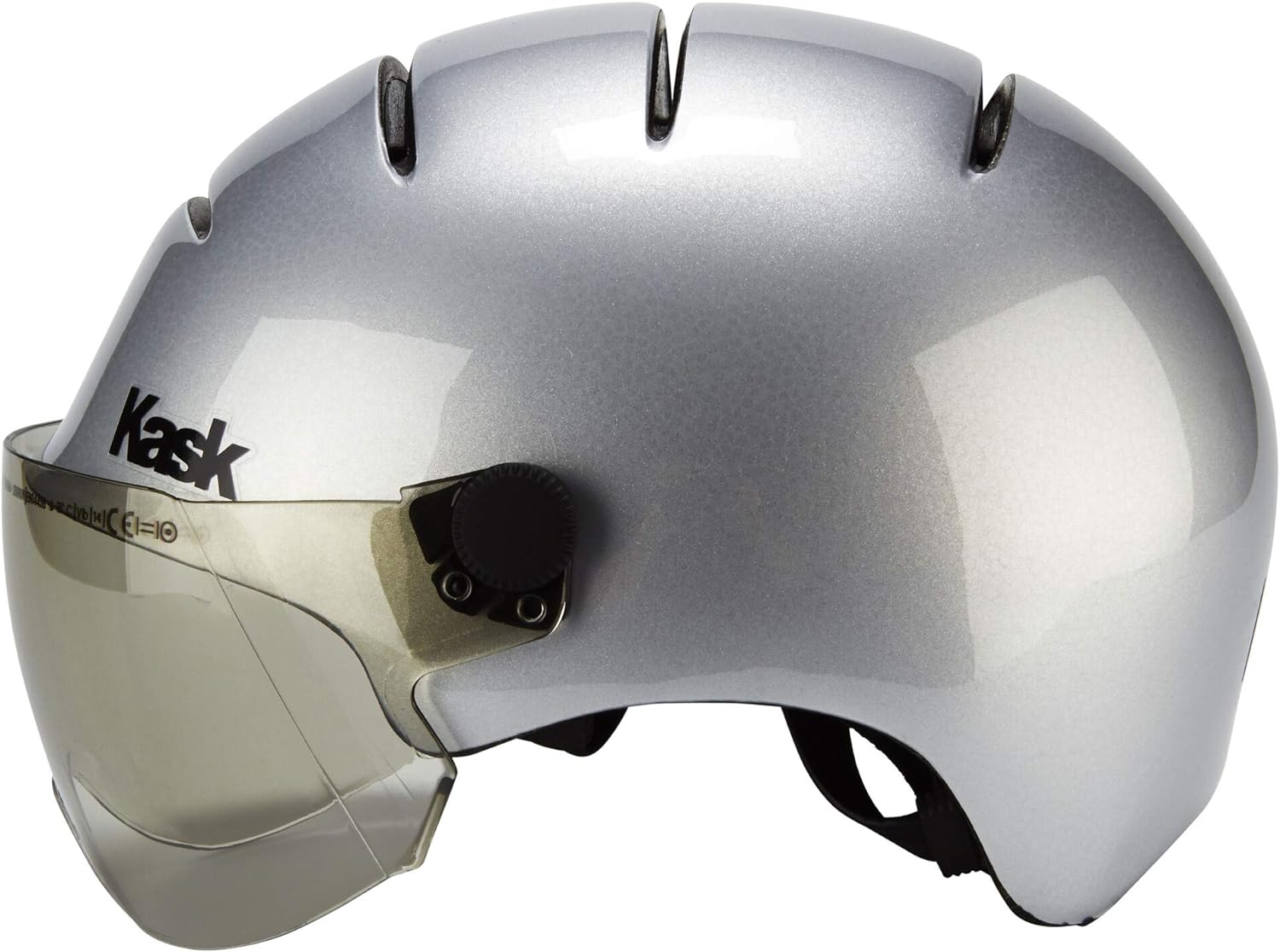 Kask Lifestyle helmet incl. visor silver Head circumference 59-62 cm 2016 Mountain Bike Cycle Helmet
