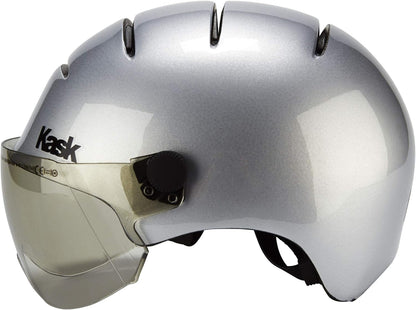 Kask Lifestyle helmet incl. visor silver Head circumference 59-62 cm 2016 Mountain Bike Cycle Helmet