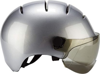 Kask Lifestyle helmet incl. visor silver Head circumference 59-62 cm 2016 Mountain Bike Cycle Helmet