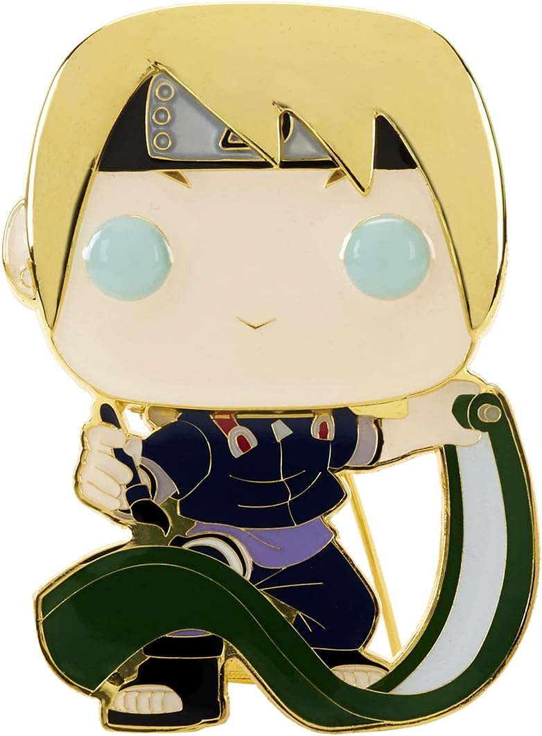 Funko Large Pop! Enamel Pin - Boruto Next Generations: Inojin - Boruto: Naruto Next Generations Enamel Pins - Cute Collectable Novelty Brooch - for Backpacks & Bags - Gift Idea - Anime Fans