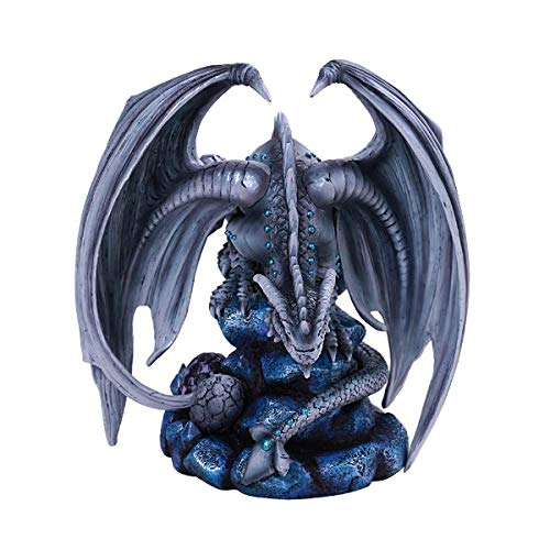 Pacific Giftware Anne Stokes Age of Dragons Rock Dragon with Butterfly Home Tabletop Decorative Resin Figurine