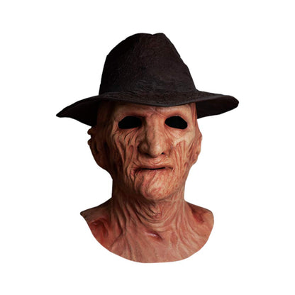 Trick Or Treat Studios A Nightmare on Elm Street 2: Freddy's Revenge Deluxe Latex Mask with Hat Freddy