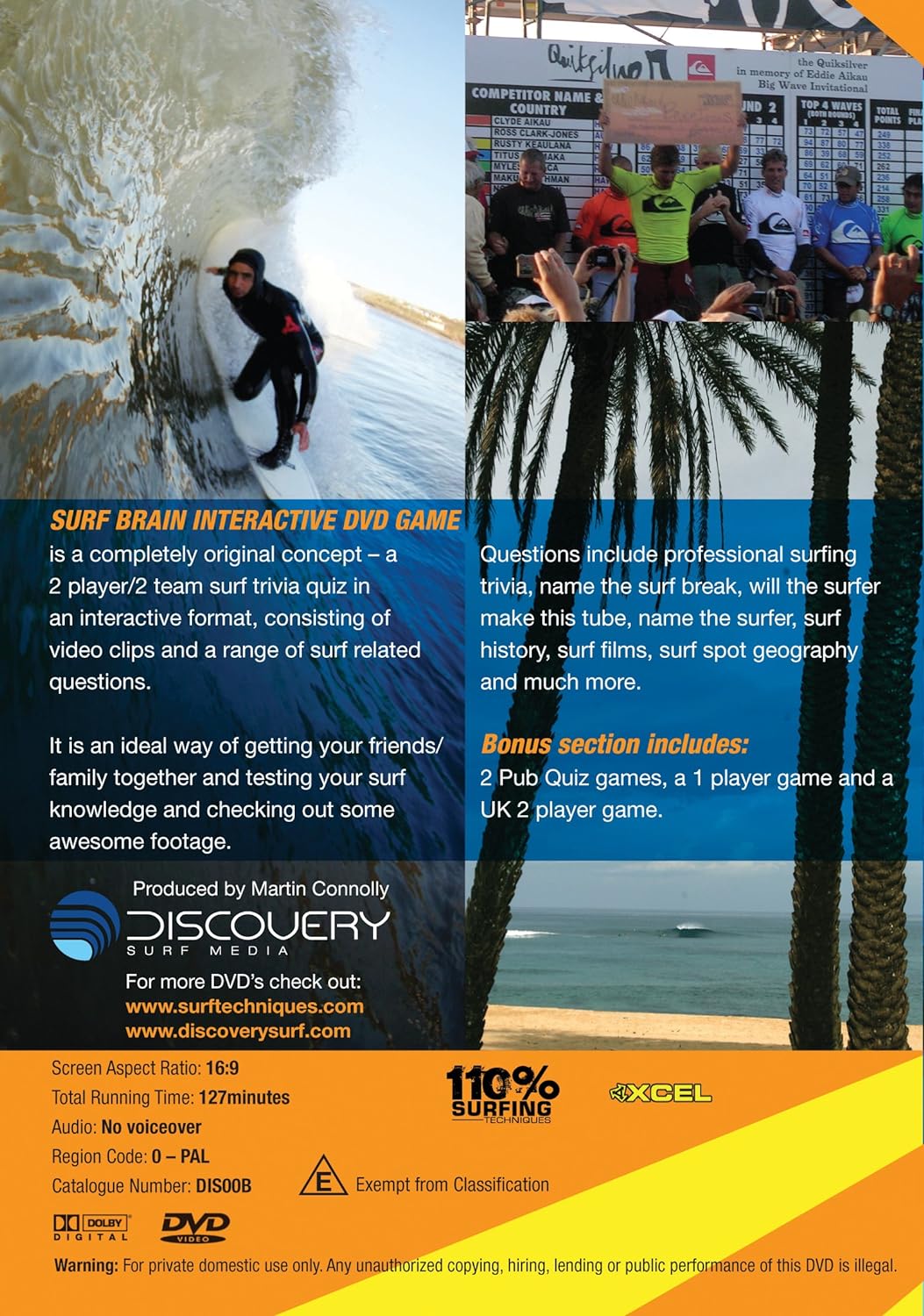 Surf Brain - Interactive DVD Game