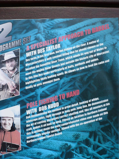 5060126180609 Fishing.A Specialist Approach to Barbel with Des Taylor.Pole Fishing to hand with Bob Nudd.