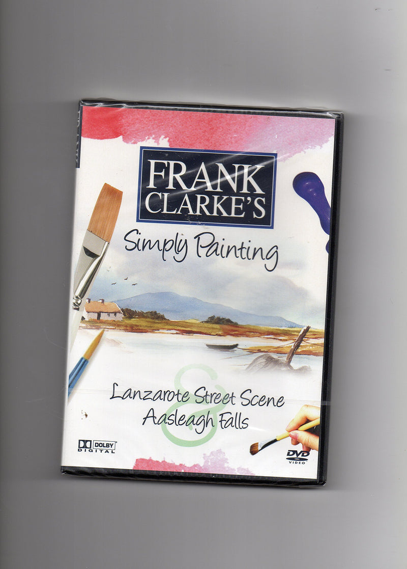 Frank Clarke's - Simply Painting - Lanzarote Street Scene / Aasleagh Falls