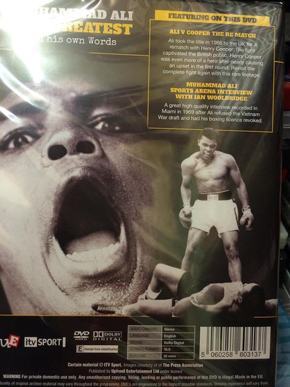 Muhammad ALI "The Greatest" (DVD) *NEW & SEALED*