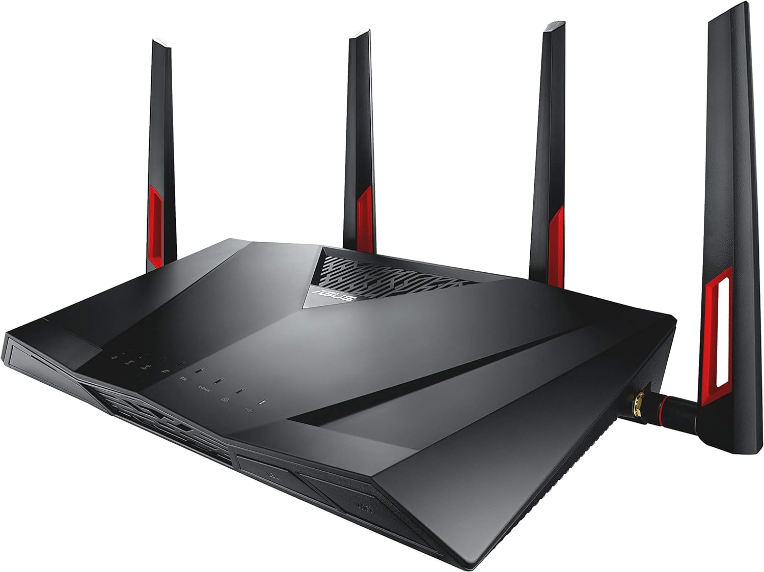 ASUS DSL-AC88U AC3100 Wi-Fi Gigabit Modem Router, Upto 18x Speed than VDSL2, USB 3.0 for LTE/3G Connection, Media Server for (BT Infinity, YouView, TalkTalk, EE and Plusnet Fibre) - Black