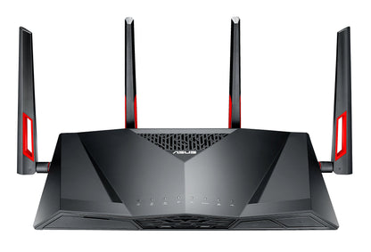 ASUS DSL-AC88U AC3100 Wi-Fi Gigabit Modem Router, Upto 18x Speed than VDSL2, USB 3.0 for LTE/3G Connection, Media Server for (BT Infinity, YouView, TalkTalk, EE and Plusnet Fibre) - Black