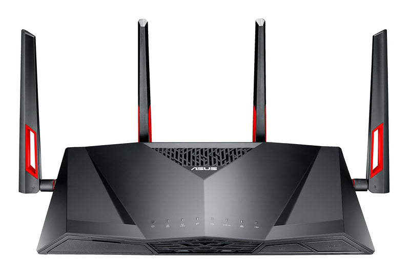 ASUS DSL-AC88U AC3100 Wi-Fi Gigabit Modem Router, Upto 18x Speed than VDSL2, USB 3.0 for LTE/3G Connection, Media Server for (BT Infinity, YouView, TalkTalk, EE and Plusnet Fibre) - Black