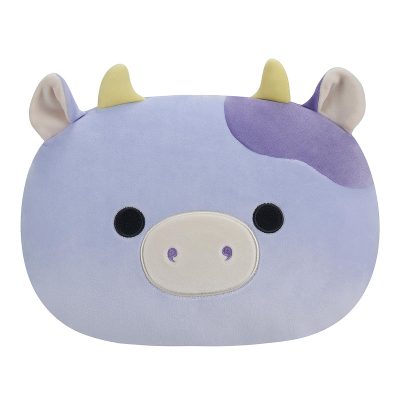 Squishmallows SQCR04185 Bubba-Purple Cow Stackables 12-Inch Medium-Sized Ultrasoft Official Kelly Toy Plush Bubba - Purple Cow