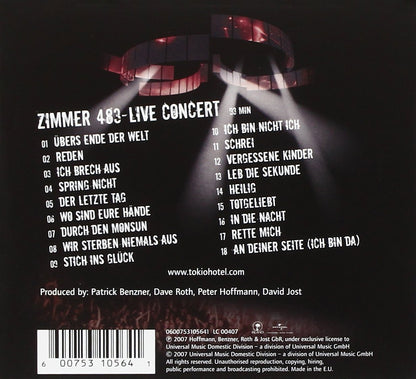 Zimmer 483-Live in Europe