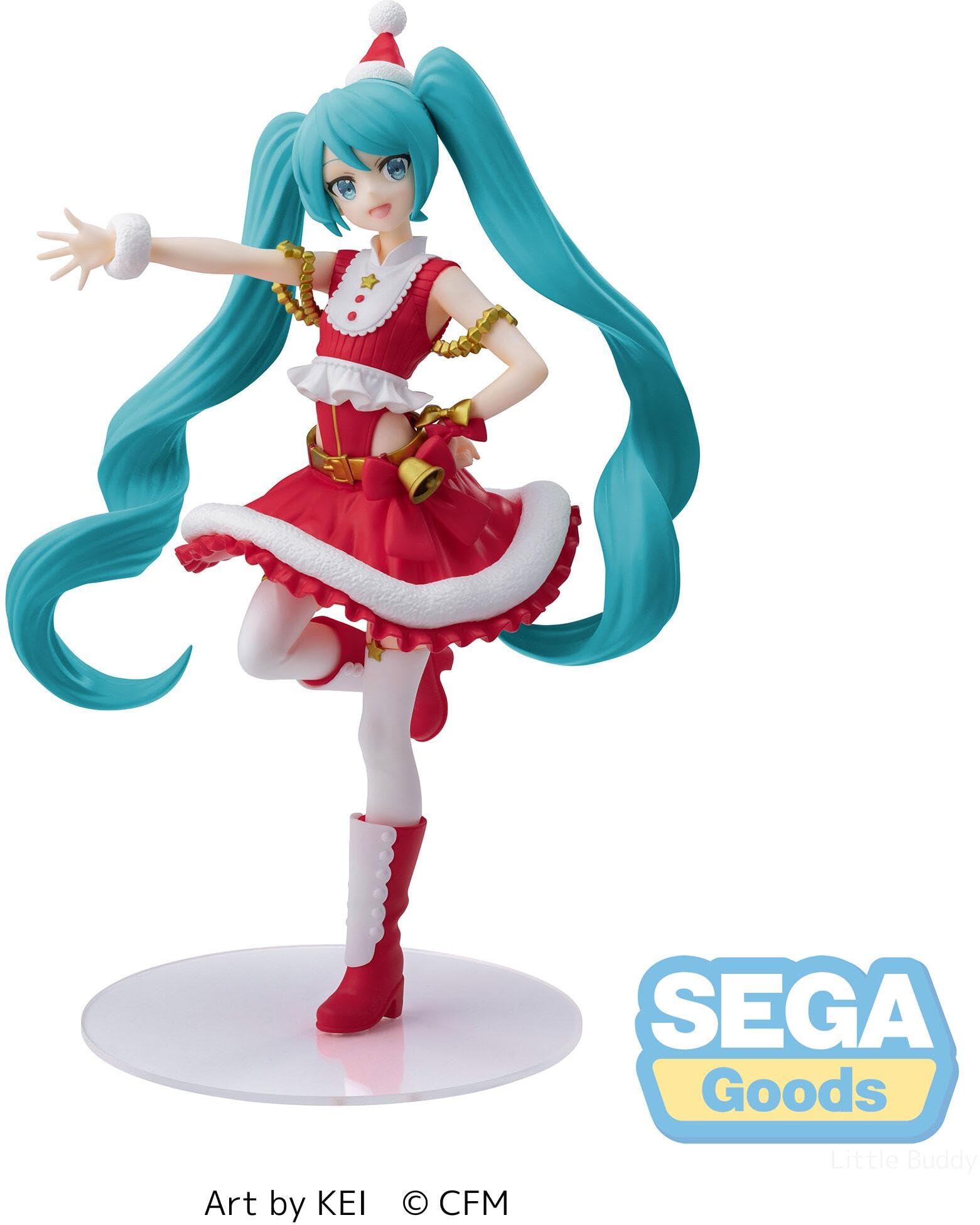 Hatsune Miku statuette Luminasta PVC Hatsune Miku Christmas 2023 20 cm