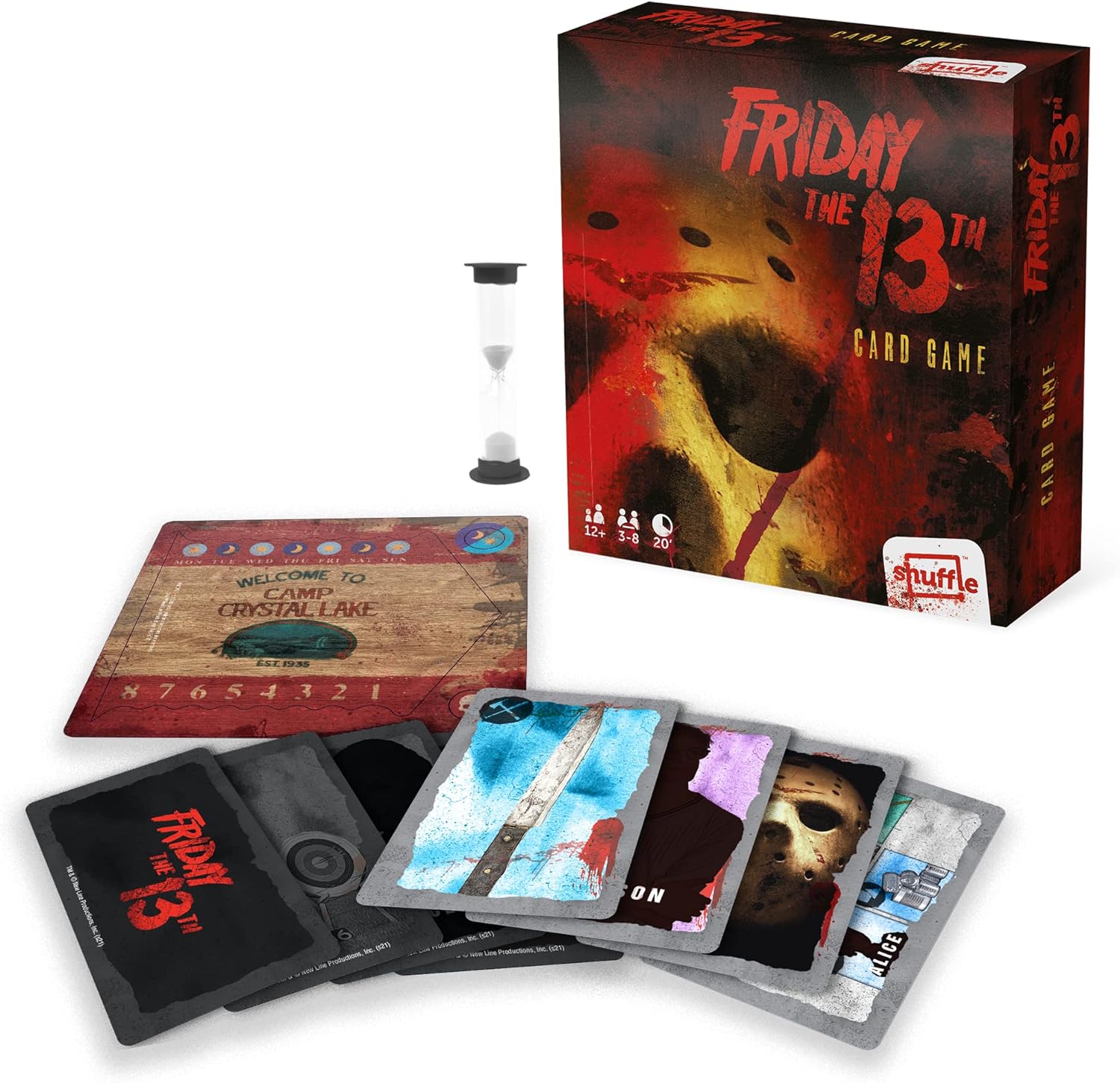 VENDREDI 13 - Jeu de cartes
