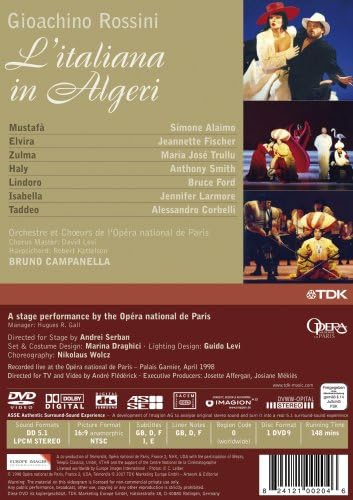 Jennifer Larmore, Bruce Ford, Simon - L'Italiana In Algeri, 1998 Opera De